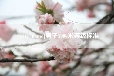 临猗男子5000米等级标准