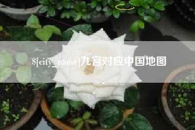 临猗九宫对应中国地图
