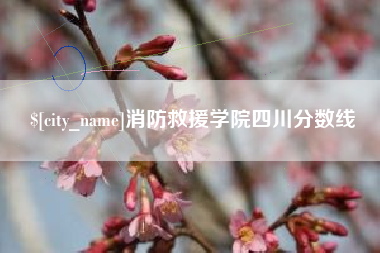 临猗消防救援学院四川分数线