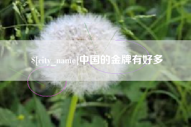 临猗中国的金牌有好多