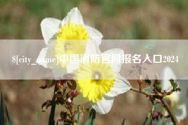 临猗中国消防官网报名入口2024