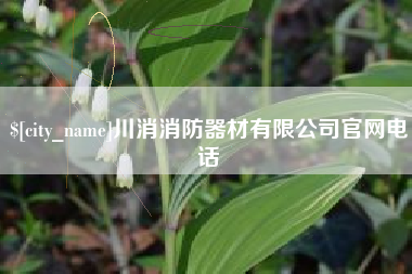 临猗川消消防器材有限公司官网电话