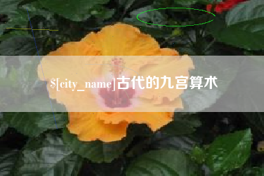 临猗古代的九宫算术