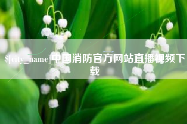 临猗中国消防官方网站直播视频下载