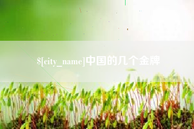 临猗中国的几个金牌