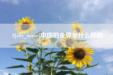 临猗中国的金牌是什么样的