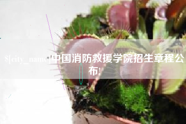 临猗中国消防救援学院招生章程公布!